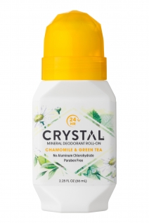 Crystal rulldeodorant, kummel ja roheline tee